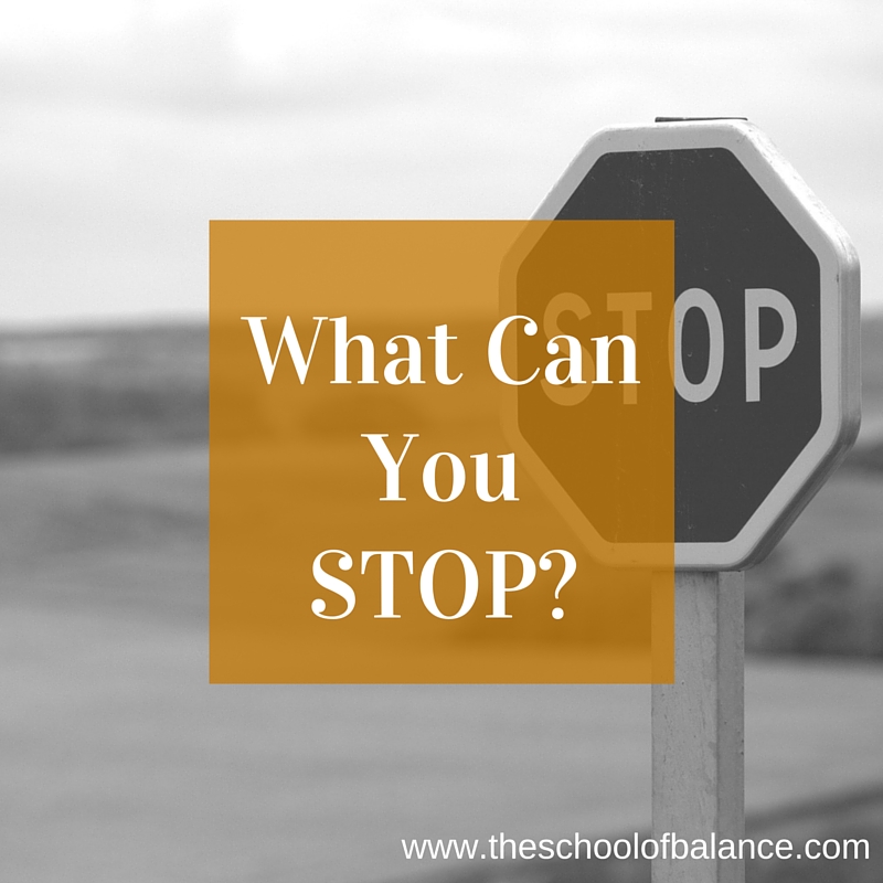 what can you stop blog